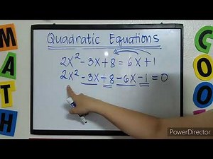 TAGALOG: Introduction on Quadratic Equations #TeacherA #MathinTagalog