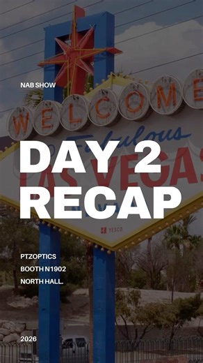NAB 2026 Day 2 Recap 🎥 | PTZOptics