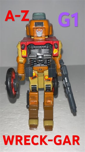 #G1transformers A to Z - Wreck gar #transformers #wow #transformersg1 #80s #toys #nostalgia #awesome