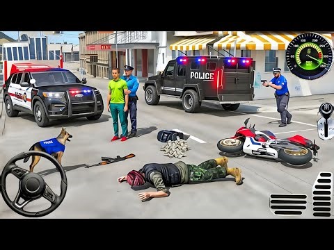 Police Car Chase Simulator 3D Game - Real Cop Cars Driving Simulator 2025 - Android GamePlay