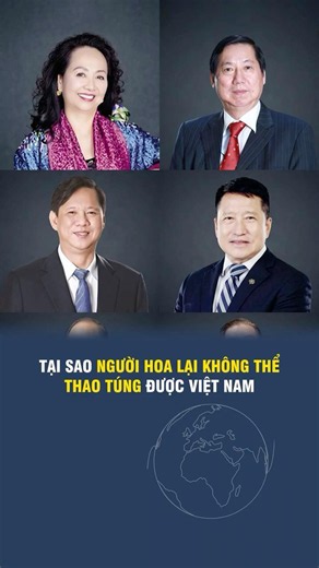 WHY CAN'T THE CHINESE COMMUNITY MANIPULATE VIETNAM?