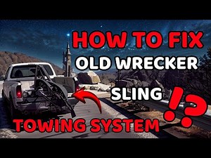 DIY How to Fix Old Wrecker Sling Towing System
