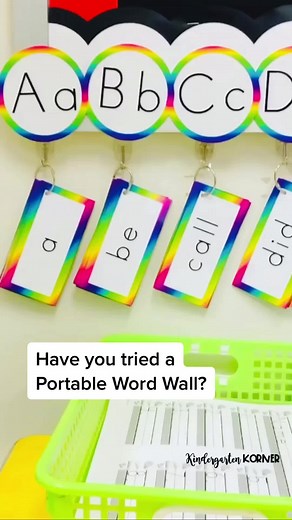 Innovative Portable Word Wall for Classrooms