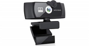 2K Full HD Webcam USB Web Camera Play 120 ° Wide Angle USB Webcam with Stereo Microphone for Video Chat and Recording Compatible with Windows Mac and Android(Black) | Webcams | Laptops & Computers