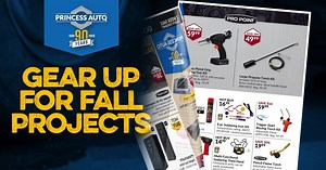 Gear up for fall projects! Look no further, we've got you covered. 👍 Check out our flyer here 👉 https://prnc.es/2yBB6C7 | Princess Auto