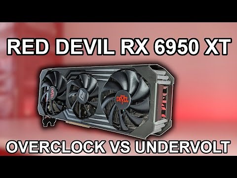 AMD PowerColor Red Devil RX 6950 XT - Overclocking vs Undervolting