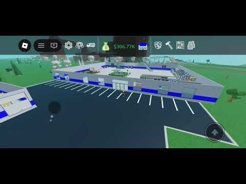 Time lapse of building my new retail tycoon store