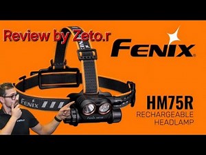 Detailed REVIEW of the Fenix HM75R to help you better understand this headlamp!