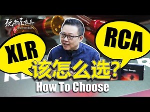 [EngSub]在传输线材上XLR会比RCA好吗？BOK哥告诉你两者之间该怎么选。XLR Better than RCA?BroBok tell you how to select.