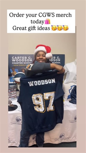 CARTER G. WOODSON CHARTER SCHOOL on Instagram: "What better way to show someone you love them than with CGWS merchandise? 🦅💙🤍💛 Visit our website and shop our school store today: 🌐 www.cartergwoodsonschool.org ✨ High-quality merchandise 👕 Youth and adult sizes available Place your order now and pick it up when we return to school. Best of all, all proceeds go directly back into CGWS, supporting school programming and essential supplies for our scholars. Shop today. Wear your pride. Support 