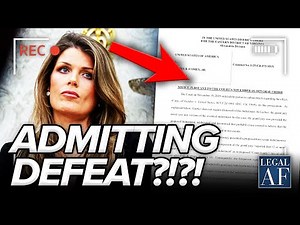 Halligan ADMITS DEFEAT in DEVASTATING NEW Filing?!?!