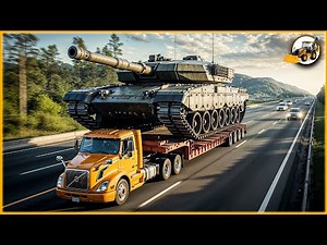 Extreme Hauling of a 100-Ton Giant | World’s Biggest Heavy Machinery!