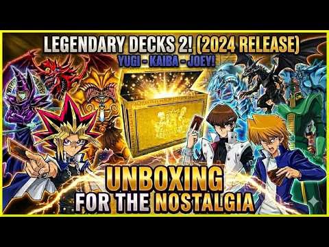 Yu-Gi-Oh! Legendary Decks II Unboxing – PURE NOSTALGIA (Yugi, Kaiba, Joey Decks!)