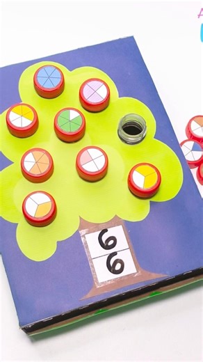 Árbol de las fracciones. #matematica #fracciones #neurodivergente