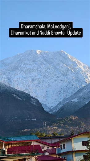 Dharamshala, McLeodganj, Dharamkot and Naddi Snowfall Update and 28th Jan weather forecast live for you #dharamshala #maclodganj #snowfall2026 #dharamkot #naddi | Wonder Banjara