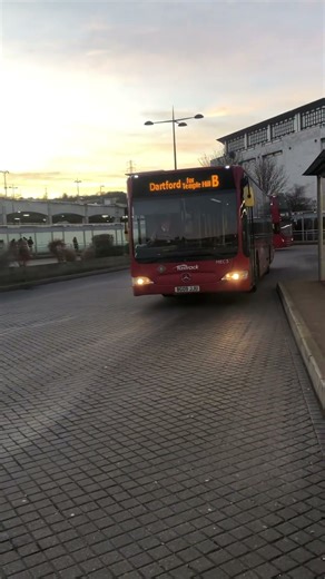 FastTrack Mercedes Citaro bus arriving at blue water bus stop #bus