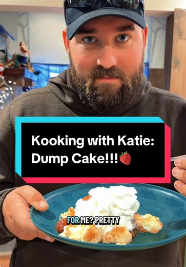 Kooking with Katie: “Thank you” Dump Cake!🍓 Check out @Passionate Penny Pincher Menu Boxes, link is in my Linktree! AD