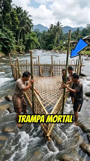 "Así funcionan las ASOMBROSAS trampas de bambú" 🌊