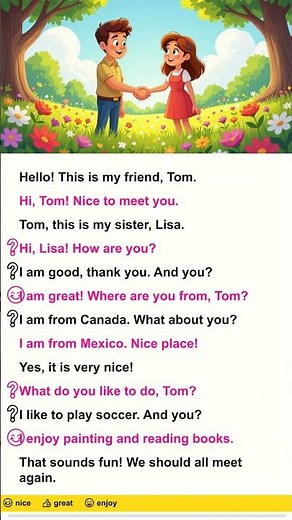 "English Conversation - Introducing Someone Else | Listening & Speaking Practice"