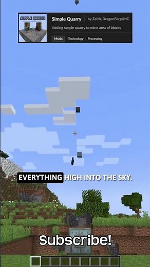 How To Store The Stuff Your Quarry Mines In Minecraft?!