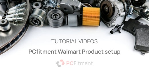 Walmart product setup Guide