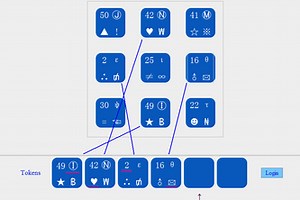 GATE [ Graphic Access Tabular Entry ]  A Passcode System