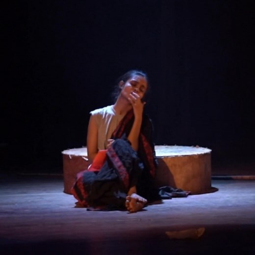 #Macbeth Probably the most haunting scene of Macbeth is Act 5 scene i , the sleepwalking scene of Lady Macbeth. I , as a director and designer, tried to transform the trauma , horror guilt along with the poetry of the bard into the language of theatre. I strongly believe that theatre has the power to go beyond the mere verbal communication and strike a recondite communication which is both real and surreal , a truth that goes beyond verbosity. Light design : Soumen Chakraborty | Sharanya Deyy