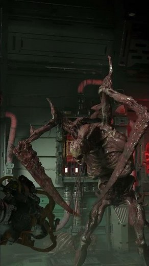 How The Hunter Looks With Its Flesh Peeled Off - Dead Space Remake