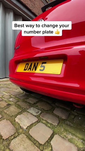 Time to refresh the rear!✨ #numberplate #numberplatesuk #numberplatestickypads #numberplatechallenge