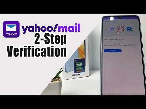 How To Turn Off 2 Step Verification On Yahoo Mail Account In Samsung
