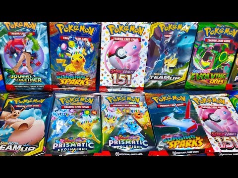 Pokemon Cards Opening Packs With A Lot Of Great Cards