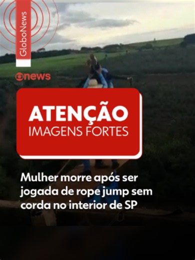 São Paulo - Uma mulher morreu após ser jogada de 40 metros de altura sem cordas ao pular de rope jump, na manhã deste sábado (13), em Limeira (SP). Ela foi identificada como Maria Eduarda Rodrigues de Freitas, de 21 anos. De acordo com a Polícia Militar, uma testemunha relatou que os funcionários da empresa responsável esqueceram de colocar o equipamento antes do salto. ➡️ O que é rope jumping No rope jumping (pulo com corda, em inglês), o participante pula de locais altos, como pontes, viadutos