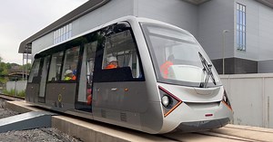 First chance to step inside one of new high-tech trams at MotoFest 2023
