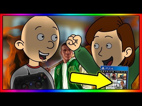 Classic Caillou Behaves At GameStop / Ungrounded