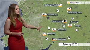 Alex Hamilton has your latest weather forecast for the Midlands. | BBC Birmingham