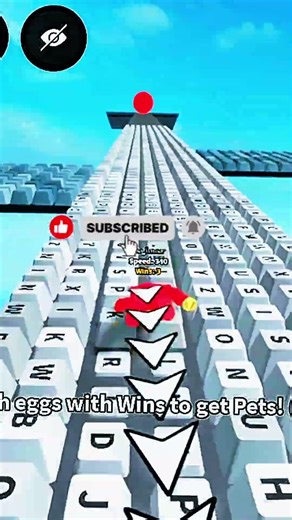 reached MAX SPEED in 60 seconds! ⌨️🚀 #Roblox