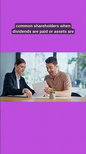 Common Stock vs Preferred Stock Explained in 1min!