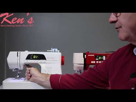 Janome Travelmate TM30 vs Elna 450 Sewing Machine Comparison