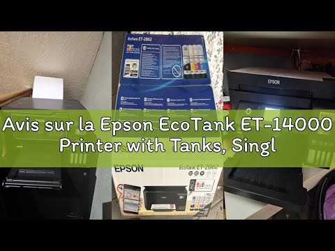 Avis sur la Epson EcoTank ET-14000 Printer with Tanks, Single-Function, A3+, Colour Inkjet, USB Conn