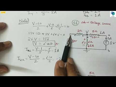 Substitution Theorem Example 1: Solved Problem on Substitution Theorem :GATE EE