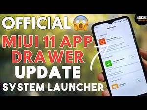 [OFFICIAL] APP DRAWER MIUI SYSTEM LAUNCHER STABLE UPDATE | MIUI SYSTEM LAUNCHER STABLE APP DRAWER