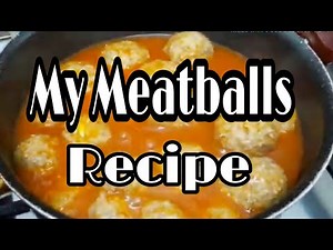 How to make Meatballs. #my own version of cooking meatballs |Chrisa Haya