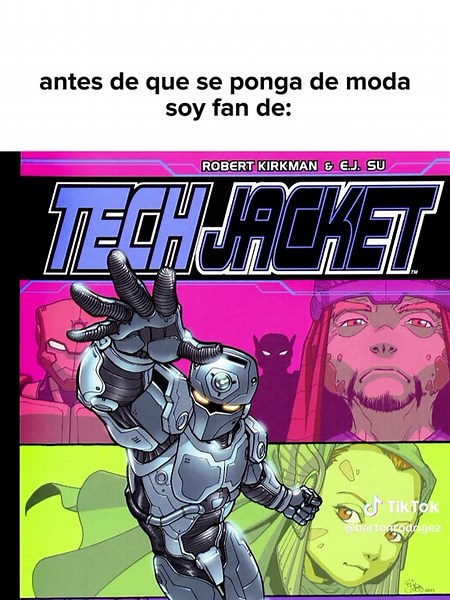 Tech Jacket vs. Invincible: An Epic Comic Edit