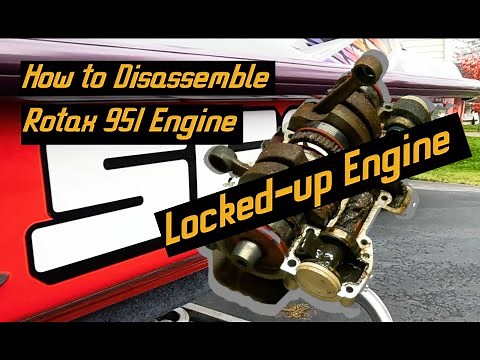 How to Disassemble a Locked-up Engine | Seadoo Rotax 951
