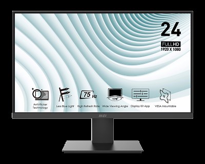 Be Your Window To The World- MSI PRO MP241X | Best Business Monitor 23.8 inch | MSI