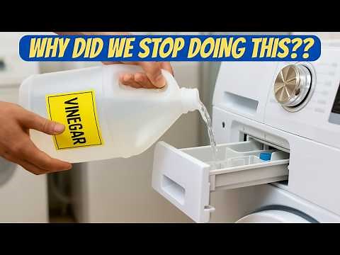 What ACTUALLY Happens When You Pour Vinegar in a Washing Machine?!