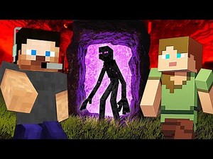 EXPLORING THE NETHER!! MINECRAFT w/ MY GIRLFRIEND!! (Minecraft #9)