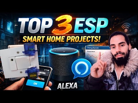Top 3 ESP Smart Home 🏠 Projects You Can Build Today! ⚡