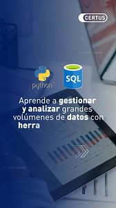 📊🔍 ¡Descubre el poder de los datos! Aprende a manejar y analizar datos como un profesional. 📈💡 Preparate para un futuro exitoso con Certus. Obtén más información aquí 👉 https://bit.ly/3PSzYf3 #certus #data #analytics #éxito | Certus Educación Continua