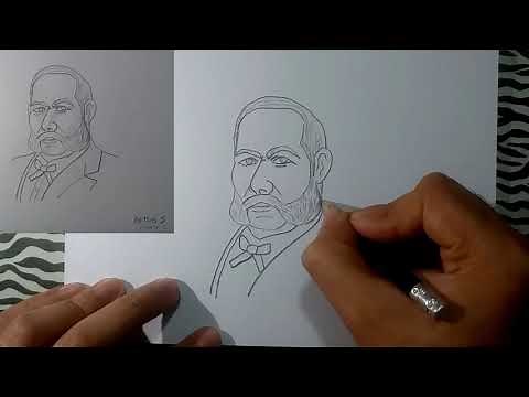 Como dibujar a MIGUEL GRAU? #versión 1